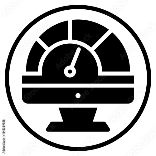 computer glyph icon