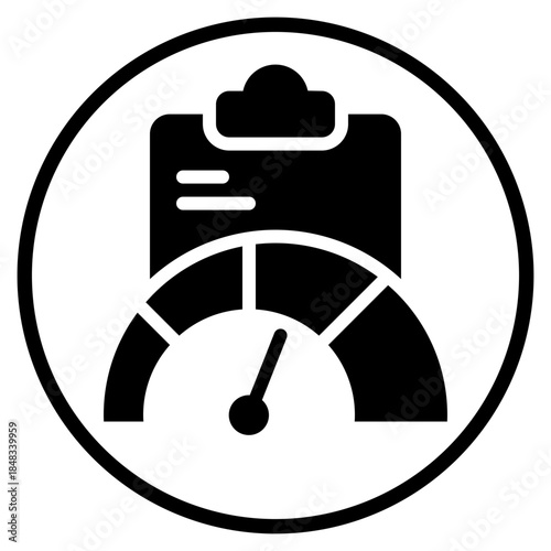 clipboard glyph icon