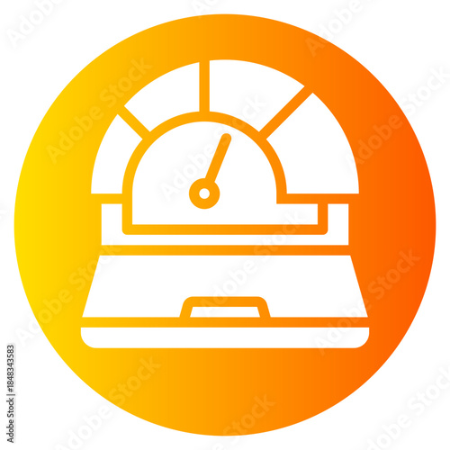 laptop gradient icon