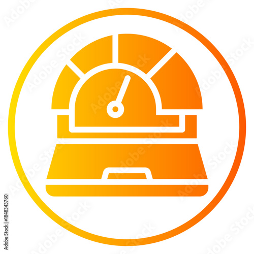 laptop gradient icon