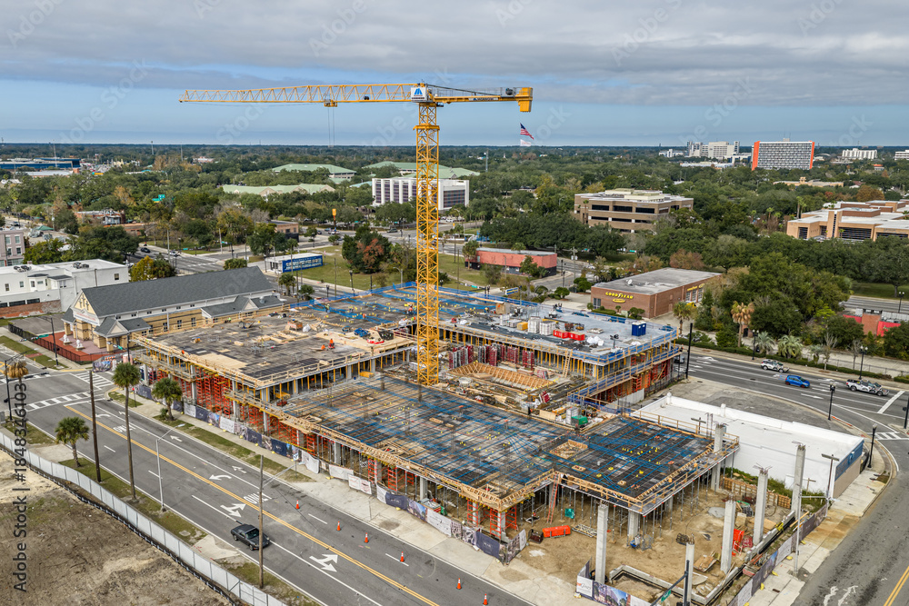 Fototapeta premium downtown jacksonville, florida