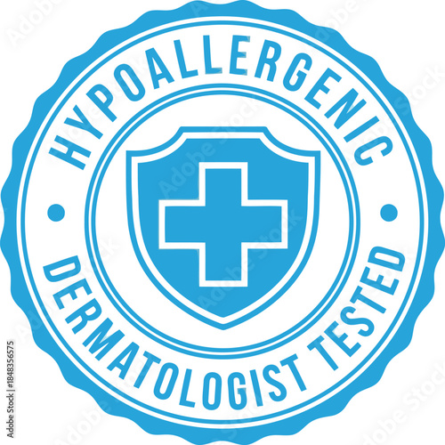 Hypoallergenic Dermatologist Tested Seal Icon