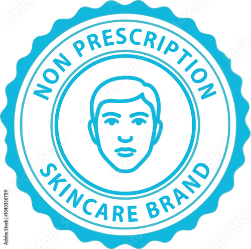 Non-Prescription Skincare Brand Emblem for Men
