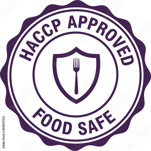 HACCP Approved Food Safety Certification Badge