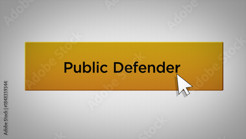 E-Commerce Series - Mouse Pushes Public Defender Button