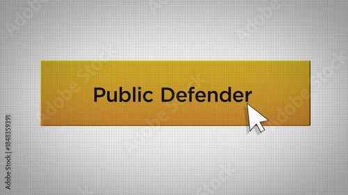 E-Commerce Series - Mouse Pushes Public Defender Button