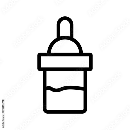 Essential Baby Bottle icon set for infant feeding, childcare apps, and family UI design
