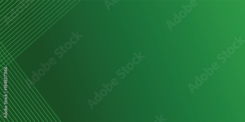 Abstract green sporty background template vector with shiny lines and lights. Green background with strong pattern design.Eps10 vector
