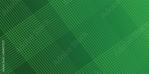 Abstract green sporty background template vector with shiny lines and lights. Green background with strong pattern design.Eps10 vector
