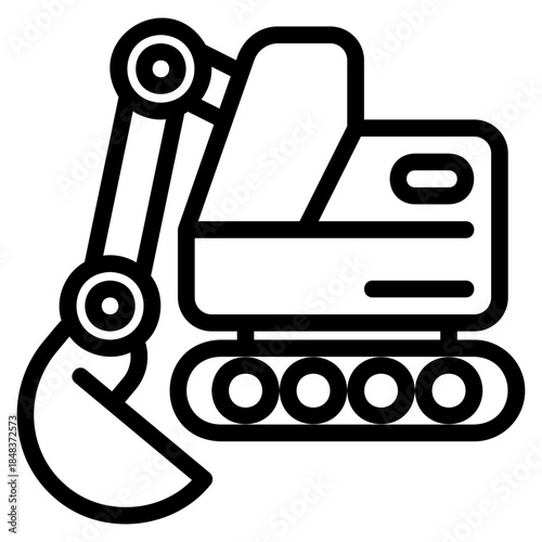Excavator icon
