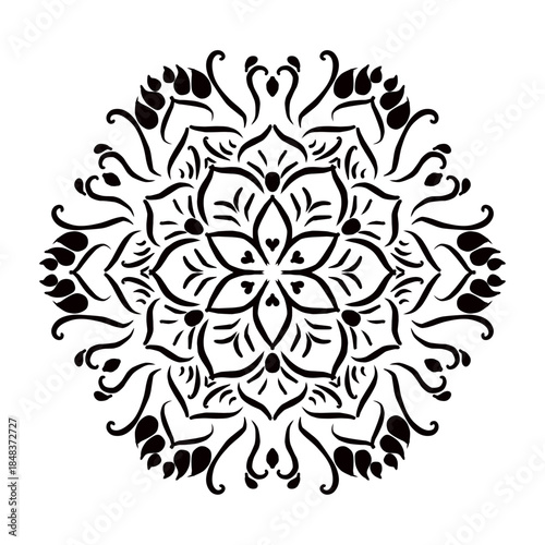 vector floral ornament