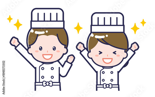 シェフ／2人組／男女 03