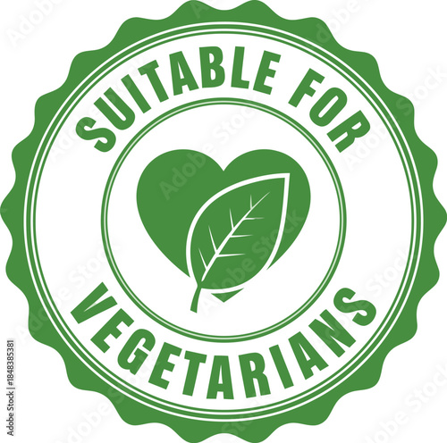 Vegetarian Seal of Approval: Eco-Friendly Label Design