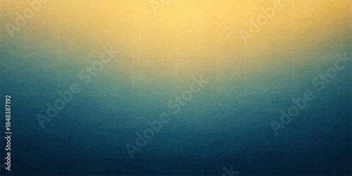 Abstract blue background with rays of sunlight piercing through deep aqua water to create a beautiful nature landscape reflecting the horizon between the sea and sky