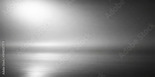 A sleek brushed metal texture background features a shiny silver stainless steel plate pattern with a light gray metallic surface design suitable for a modern aluminum backdrop or empty room wall