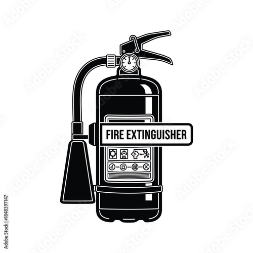Fire extinguisher safety equipment for emergency