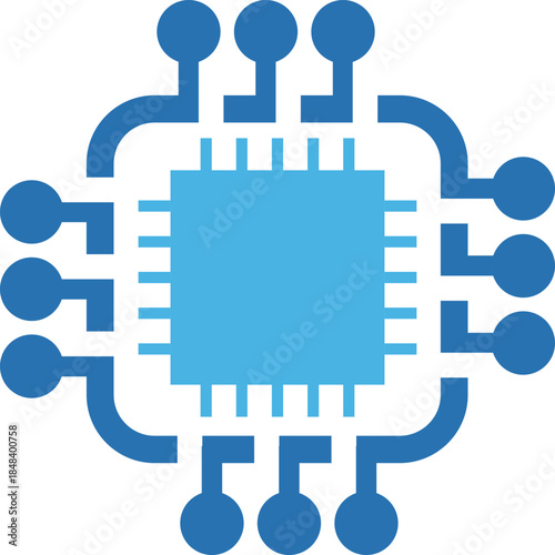 AI technology, Artificial Intelligence, AI processor chip Ai Symbol, Intelligence sign, innovation futuristic