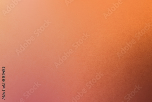 Mixed coral orange pink tone color paint on blank eco environmental friendly cardboard box paper texture background with space minimal creative style 