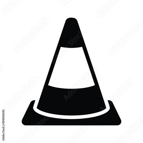 Traffic cone for boundary marking and sports training drills