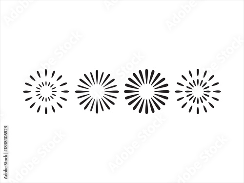 Collection of circular loading spinner icons progress. Circle loader collection. Loading bar Icons and Progress Bar icon Vector Set in black and white silhouette vector illustration 