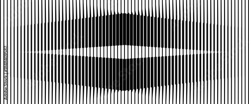 Thin line halftone gradient texture. Fading vertical stripe gradation background. Repeating wide pattern backdrop. Black parallel lines wallpaper for overlay, print, cover, banner, poster. Vector