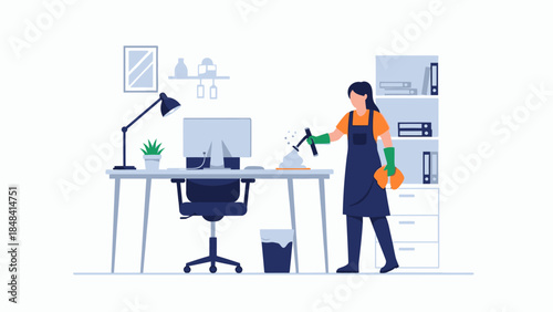 man in orange and blue uniform.