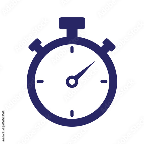 Stopwatch icon representing time management