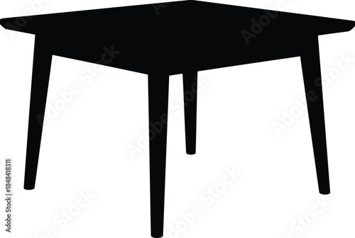 Modern Black Table Design for Stylish Interiors