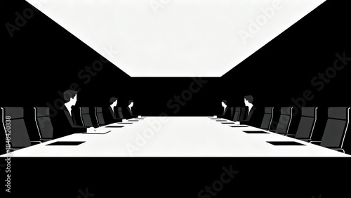 empty conference room