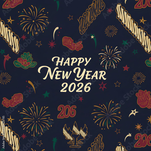 HAPPY NEW YEAR 2026 SELAMAT TAHUN BARU 2026