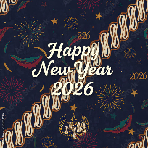 HAPPY NEW YEAR 2026 SELAMAT TAHUN BARU 2026