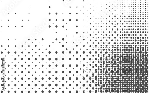 Halftone Light Dot Texture Overlay with Soft Glow Effect, Abstract Dotted Background for Modern and Creative Vector Design.