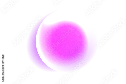 Gradient background, color gradation circle with grain noise texture, vector watercolor abstract holographic blur. Color gradient soft blend mesh of blue purple colors