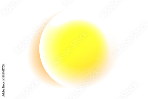 Color circle gradient noise gradation. Abstract colorful watercolor blur mesh shape on white background. Gradient aura, grain neon blob with noise effect vector illustration.