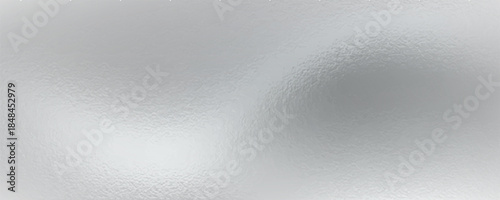 Shiny foil or silver metallic pattern. Texture of transparent, matte white and grey frosted glass, blur effect. Stained glass decorative background with glitter effect. Vector illustration