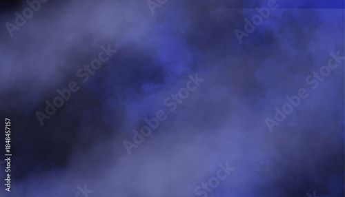 Dark Blue Watercolor Cloud Texture Background