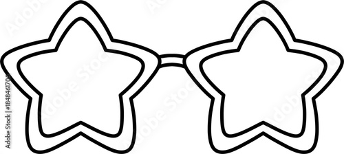 별선글라스 흑백