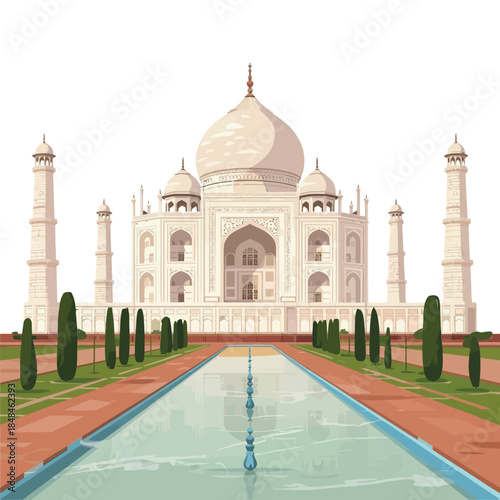 taj mahal agra india