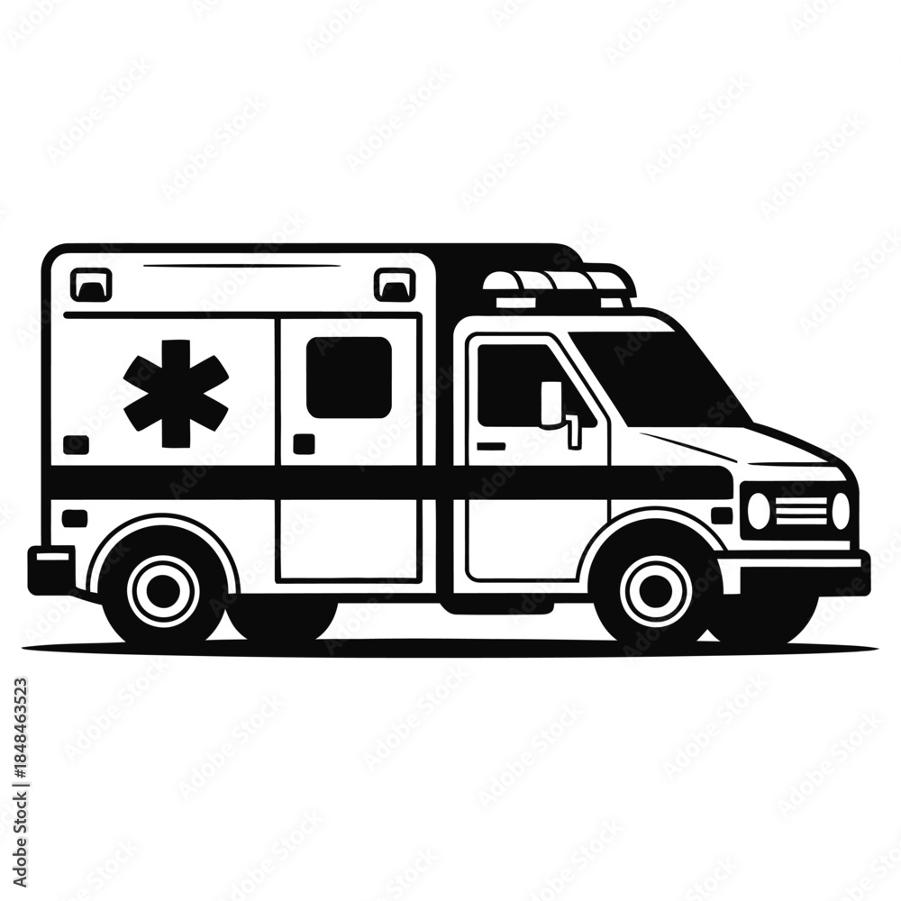 Fototapeta premium ambulance