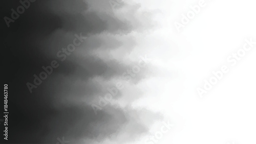 Gradient from dark gray to white, showcasing a smooth tonal transition.