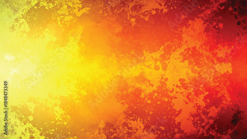 A vibrant and textured abstract background of warm fiery colors