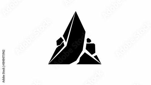 vector illustration of an oil pump