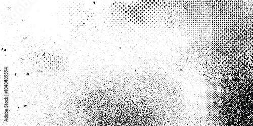 Abstract halftone background . Grunge halftone background Vector, black and white error glitch art design grunge background Dot pop art comic sport style vector .	
