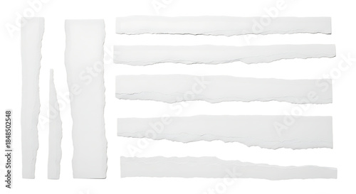 Abstract black and white stripes and torn paper texture background geometric design