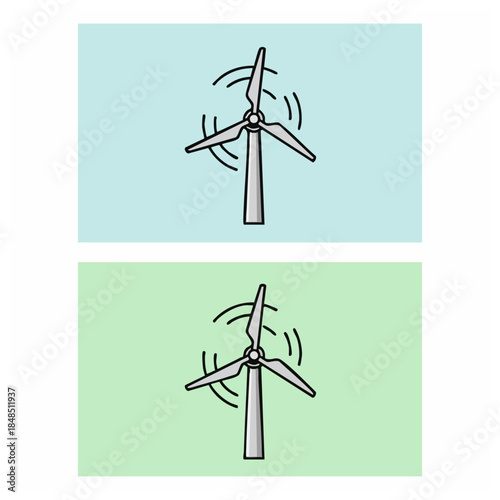 Wind Turbines Generating Renewable Energy