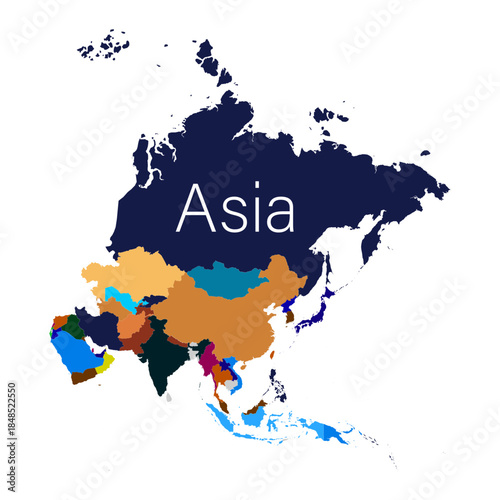  Asia's map 54 countries in Afghanistan, Armenia, Azerbaijan, Bahrain, Bangladesh, Bhutan