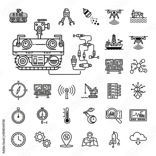 A vibrant close-up of a professional photographer using a modern camera to capture high-quality stock photography in a bright outdoor setting