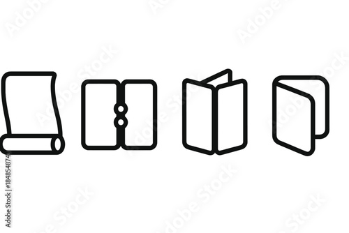 Innovative Tech Modules. Flexible Tech Gear linear set: rollable screen tile, hinge-smart module, fold-ready casing bead.