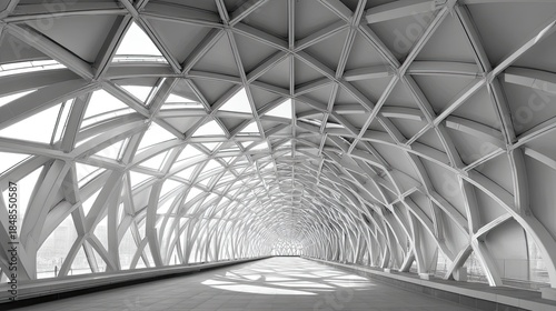 Contemporary Arena Architecture: Texture of Structural Engineering Grid