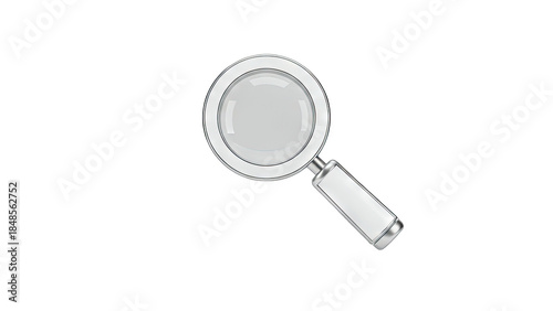 Magnifying Glass Isolated on White Background